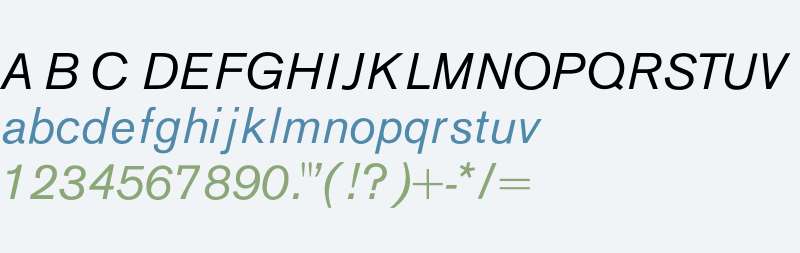 OPTIAkrogrotesk-Italic