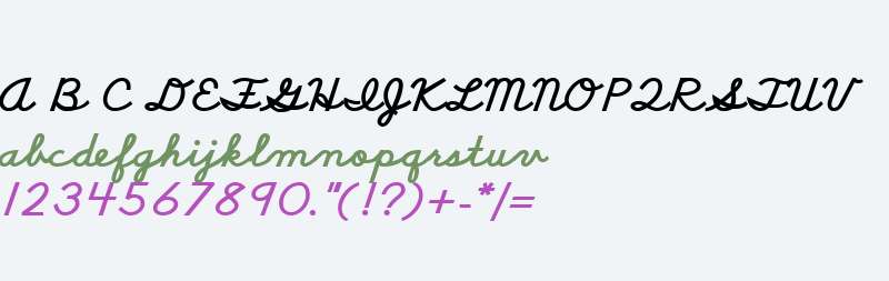 School Script W01 Bold