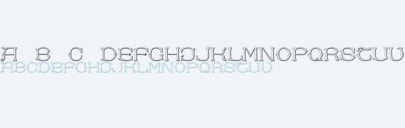 Dolphus-Mieg Alphabet Two