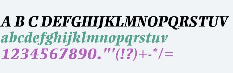 Ellington MT Extra Bold Italic