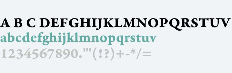 Garamond Premier Pro Bold Caption