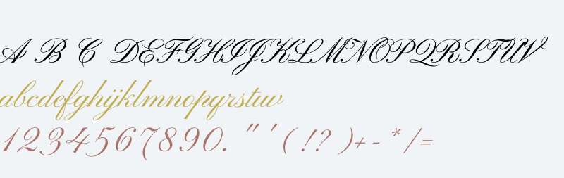 Pinyon Script