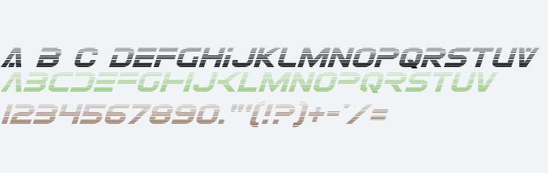 Eurofighter Gradient Italic