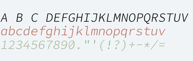 Office Code Pro Light Italic