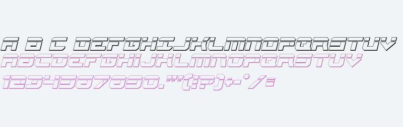 Gearhead Bullet Italic