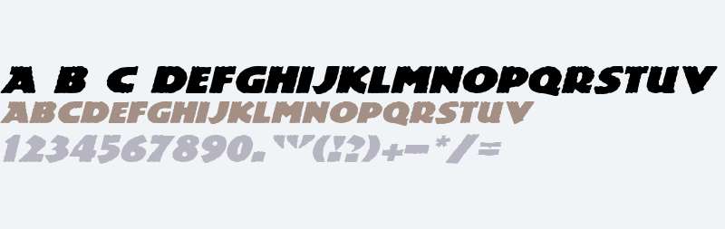 DinosauriaExtended  Italic