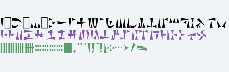 Ork Glyphs