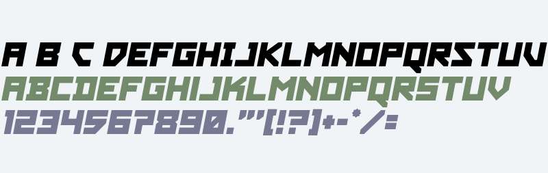 Hibernal Sentry Spaced Italic