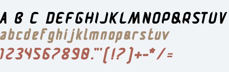 Pamekasan Bold Italic