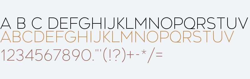 Geometos Neue Extra Light