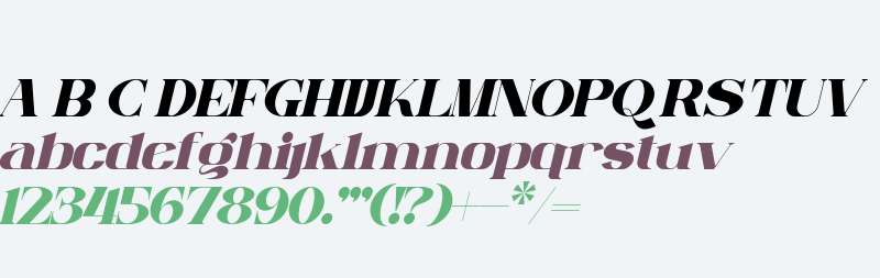 Milgnite Italic