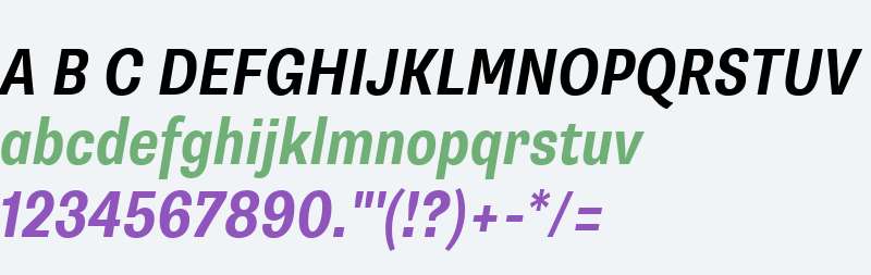 Supria Sans W02 Cd Bold Obl