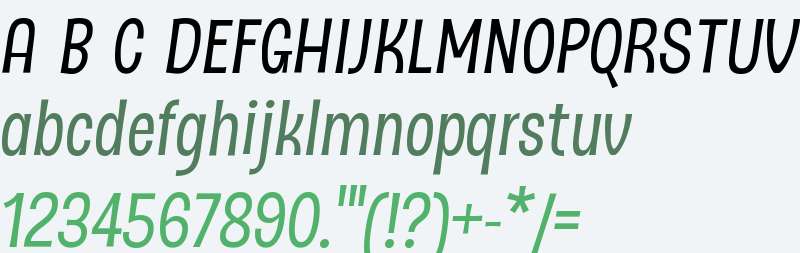 D Sert Alt W01 Medium Italic