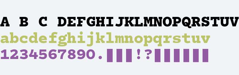 Logic Monospace TRIAL Black