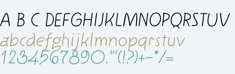 KnewFont W01 Regular