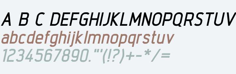 Intropol W00 Bold Italic