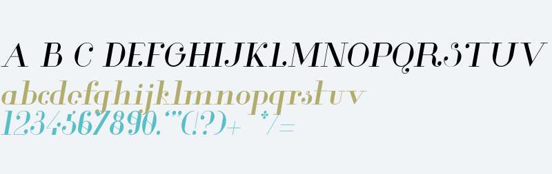 Glamor Italic