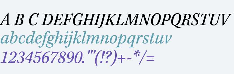 Kepler Std Semicondensed Italic Caption