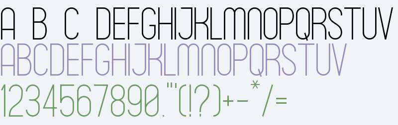 MARIMOO Typeface