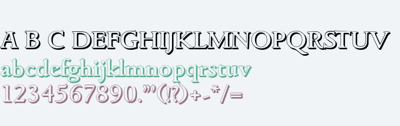 GouditaShadow-Medium-Regular