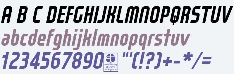 WOX~Modelist Bold Italic Demo