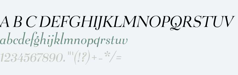 BeLucianBookItalic