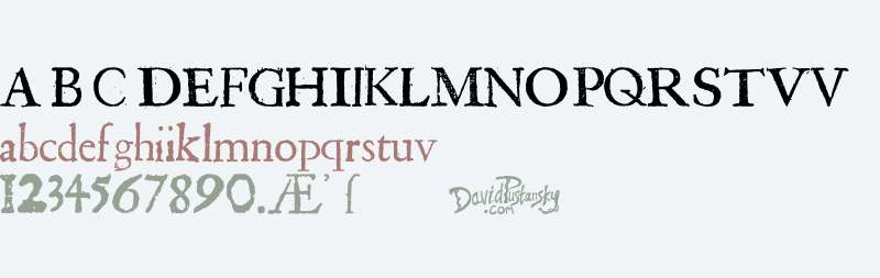 Shakespeare First Folio Font