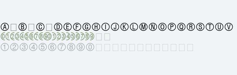 Circle Frame W95 Positive