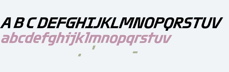 Oddity Trial Condensed Semi Bold