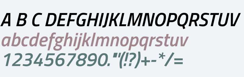 Titillium WebSemiBold Italic V1