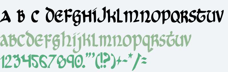 Cry Uncial Condensed V2