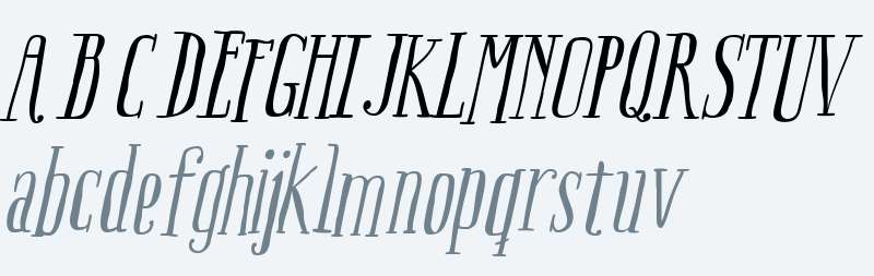 Boho Serif W00 Italic