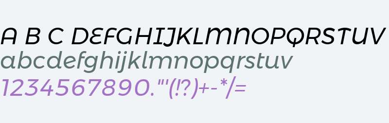 Montserrat Alternates Italic