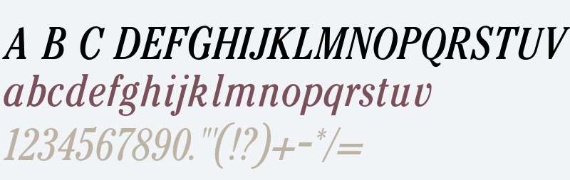 CheltenhamCondBookItalic