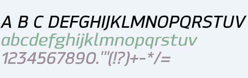 Hackman W00 DemiBold Italic