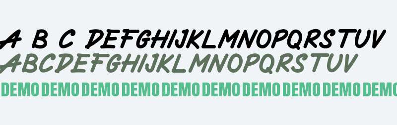 Shimotsuki-DEMO FONT
