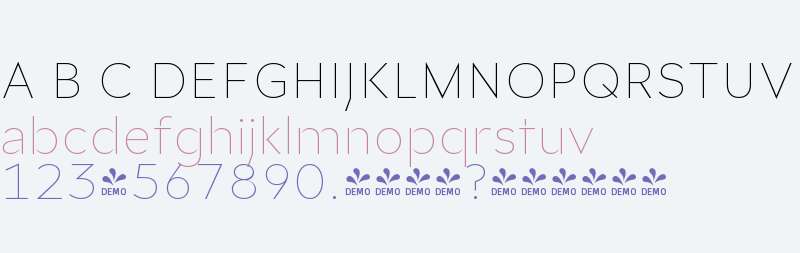 FSP DEMO - Glance Sans Thin