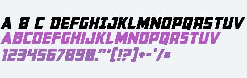 Buchanan Bold Italic