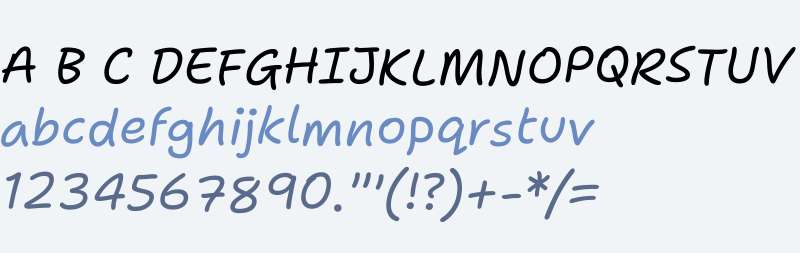 Shantell Sans Bouncy Regular Italic