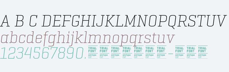 Geogrotesque Slab TRIAL UltLt