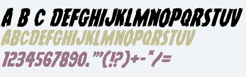 Young Frankenstein Italic