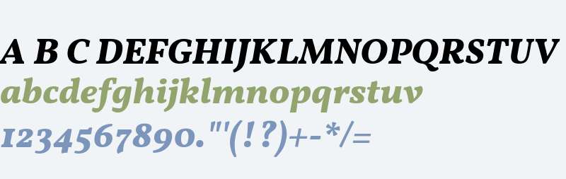 Vollkorn SC ExtraBold
