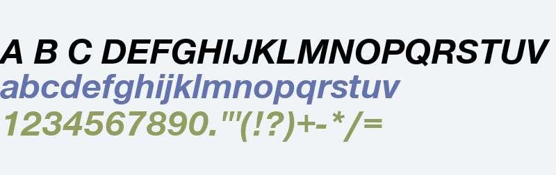 NimbusSanNov W00 Bold Italic