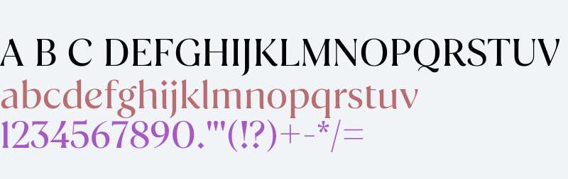 Saudi Serif VF