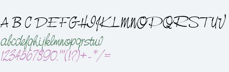 NevilleScript Italic