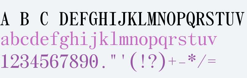 Panama Monospace Bold