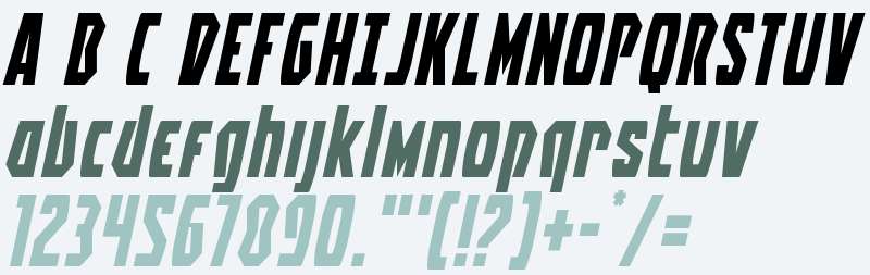 Battleworld Expanded Italic