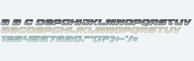 Whiskey Girls Chrome Italic