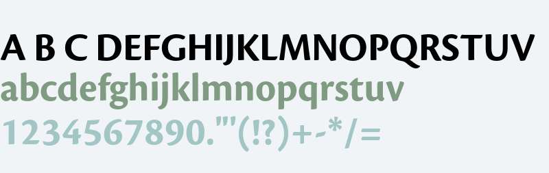 Cronos Pro Bold Subhead