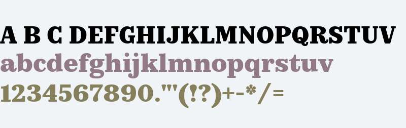 KazimirText ExtraBold